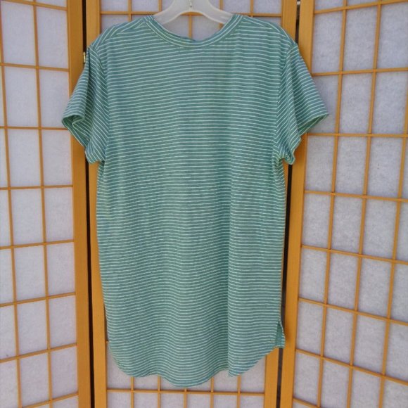 FRESH PRODUCE Janey Slub T cotton knit top hi-low hem NWT $55 - Picture 5 of 5